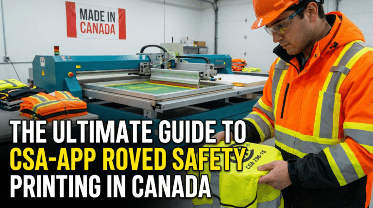 The Ultimate Guide to CSA-Approved Safety Apparel Printing in Canada