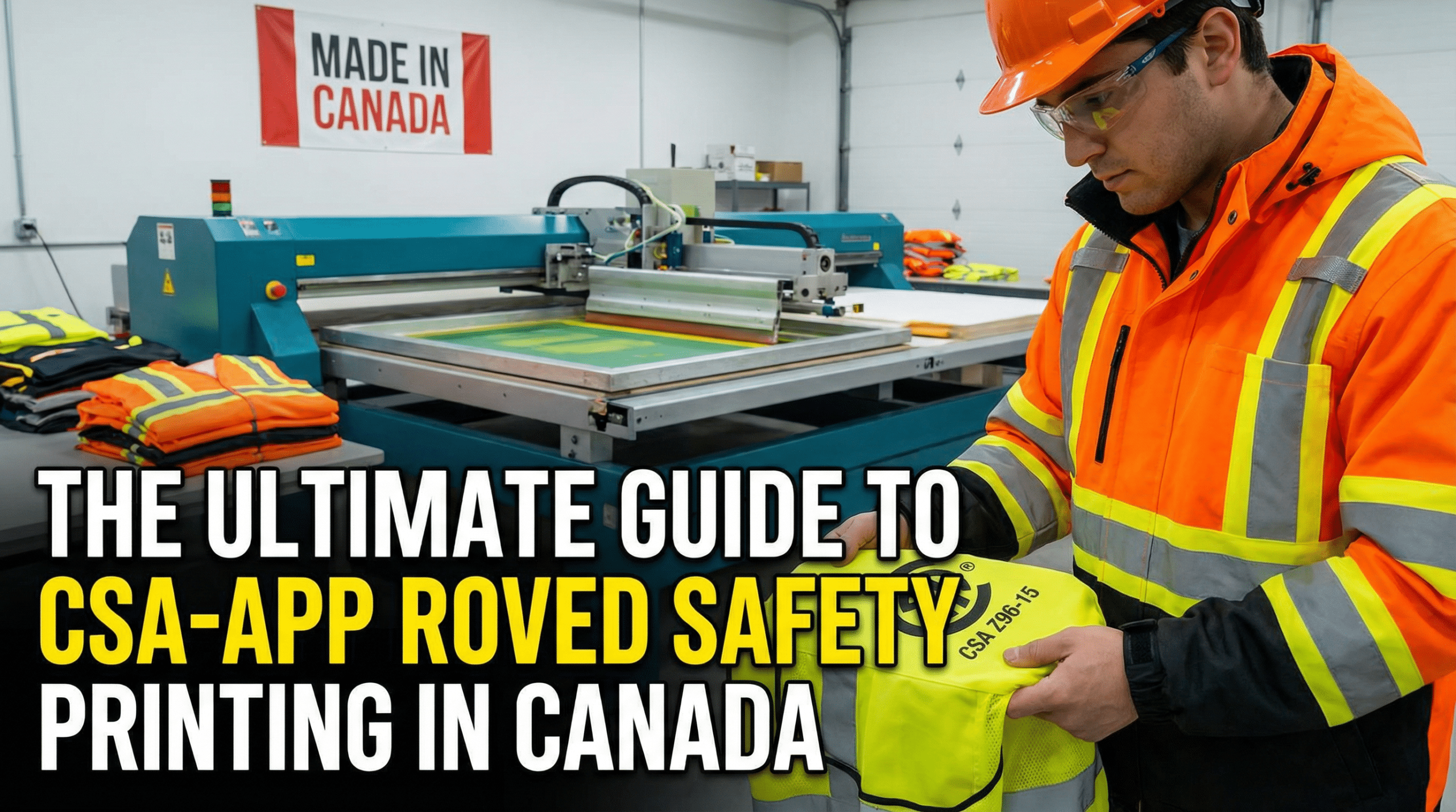 The Ultimate Guide to CSA-Approved Safety Apparel Printing in Canada