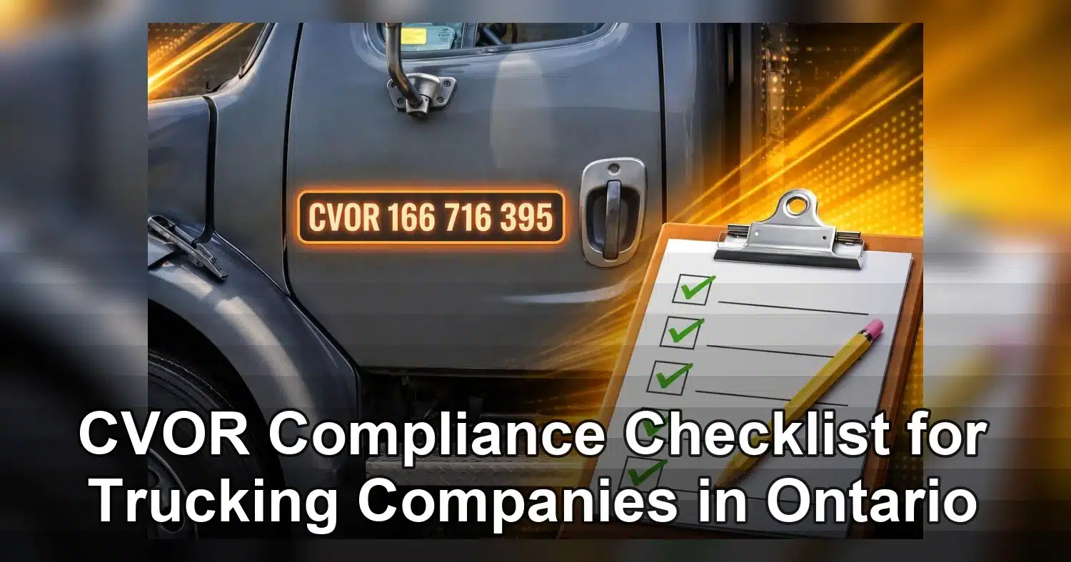 CVOR Compliance — What Is A Cvor Number Mandatory Guide.Png