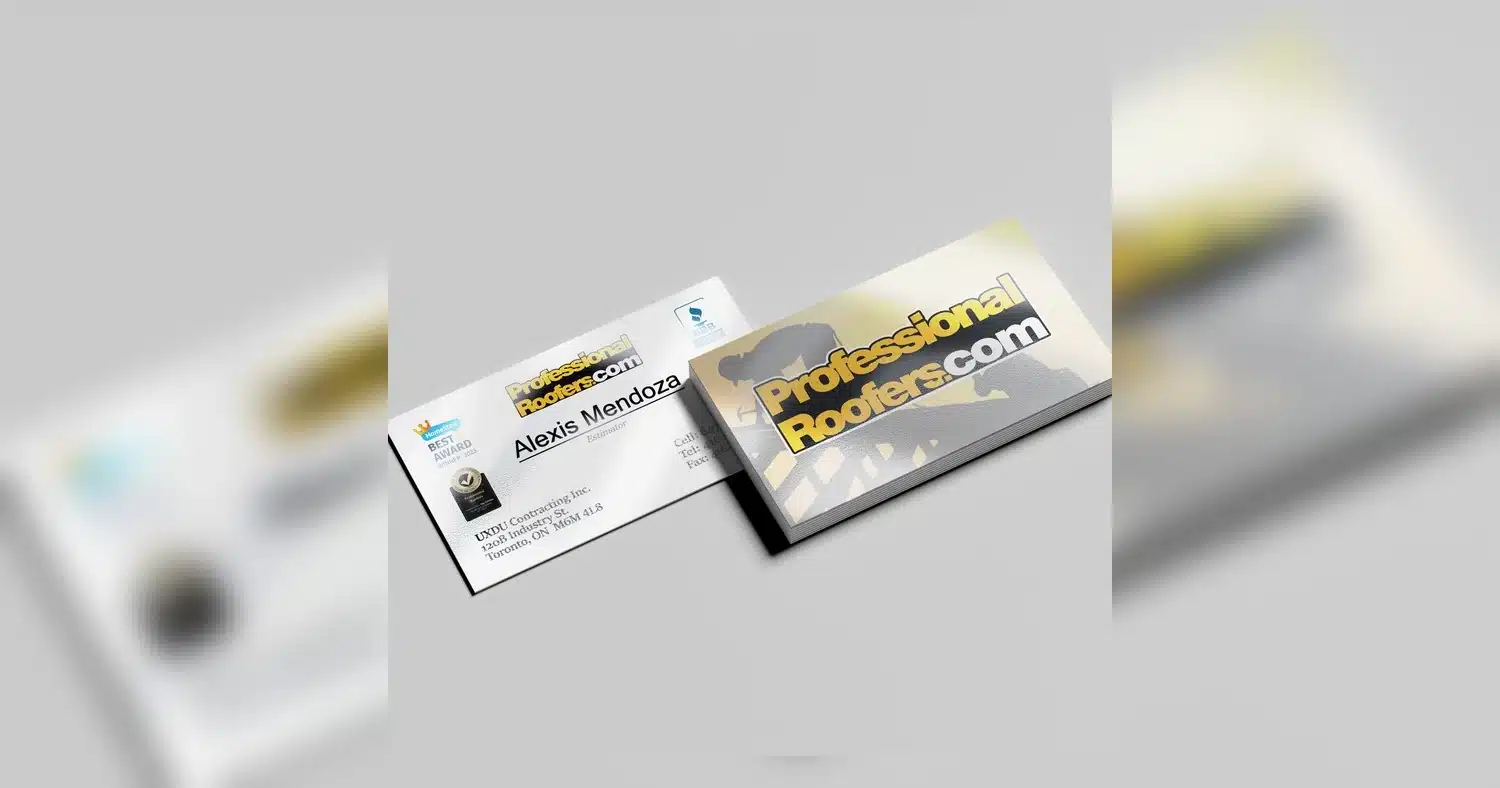 Digital Business Cards — Gloss_Laminated_ _Professional_Roofers_02152922202509.Jpg