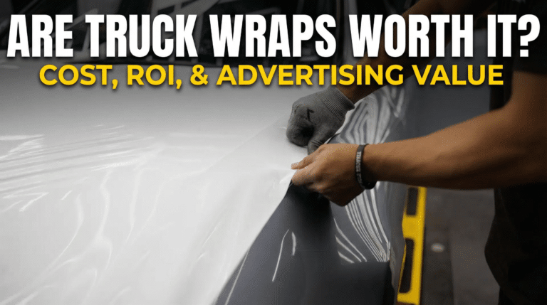 Are Truck Wraps Worth It Cost, ROI, and Advertising Value