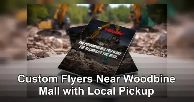 custom flyers near woodbine mall — Enviro Uncoated Flyers.Jpg