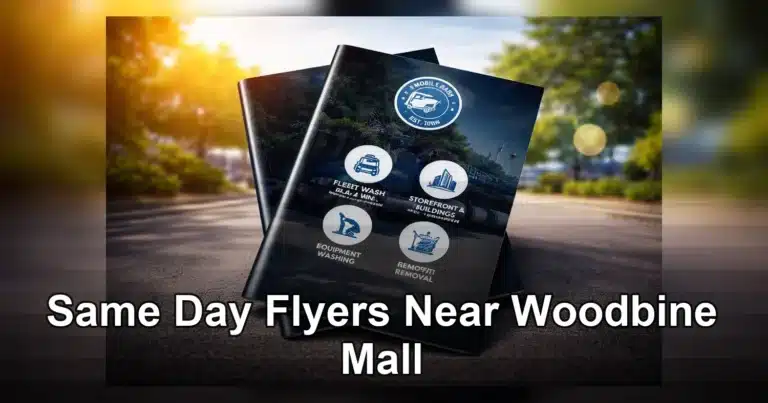 same day flyers near woodbine mall — Linen Uncoated Flyers.Jpg