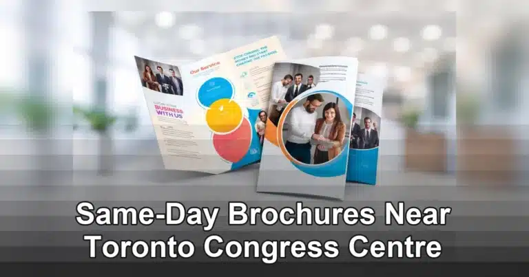 same-day brochures near toronto congress centre — Brochure .Jpg