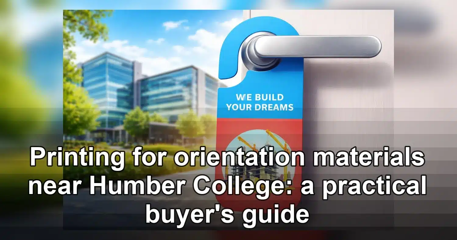 printing for orientation materials near humber college — Door Hangers .Jpg