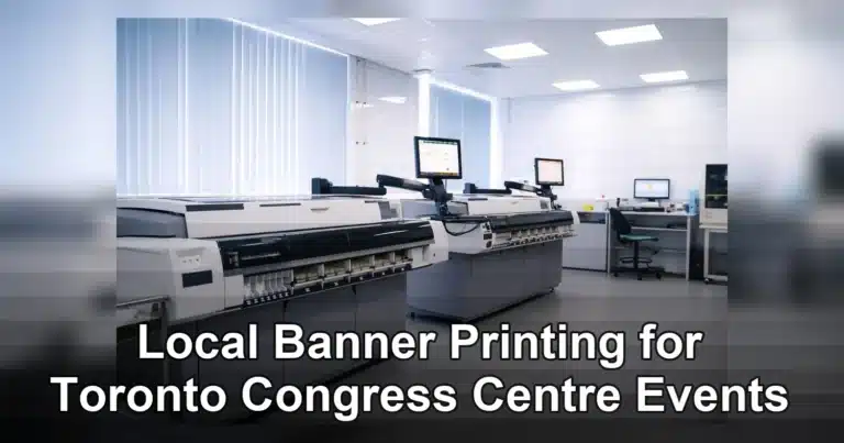 local banner printing toronto congress centre — Spacious modern laboratory featuring advanced printing equipment and workstat