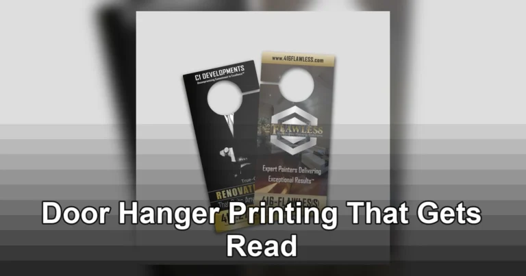 door hanger printing — Matte Door Hanger Final Mockup.Jpg