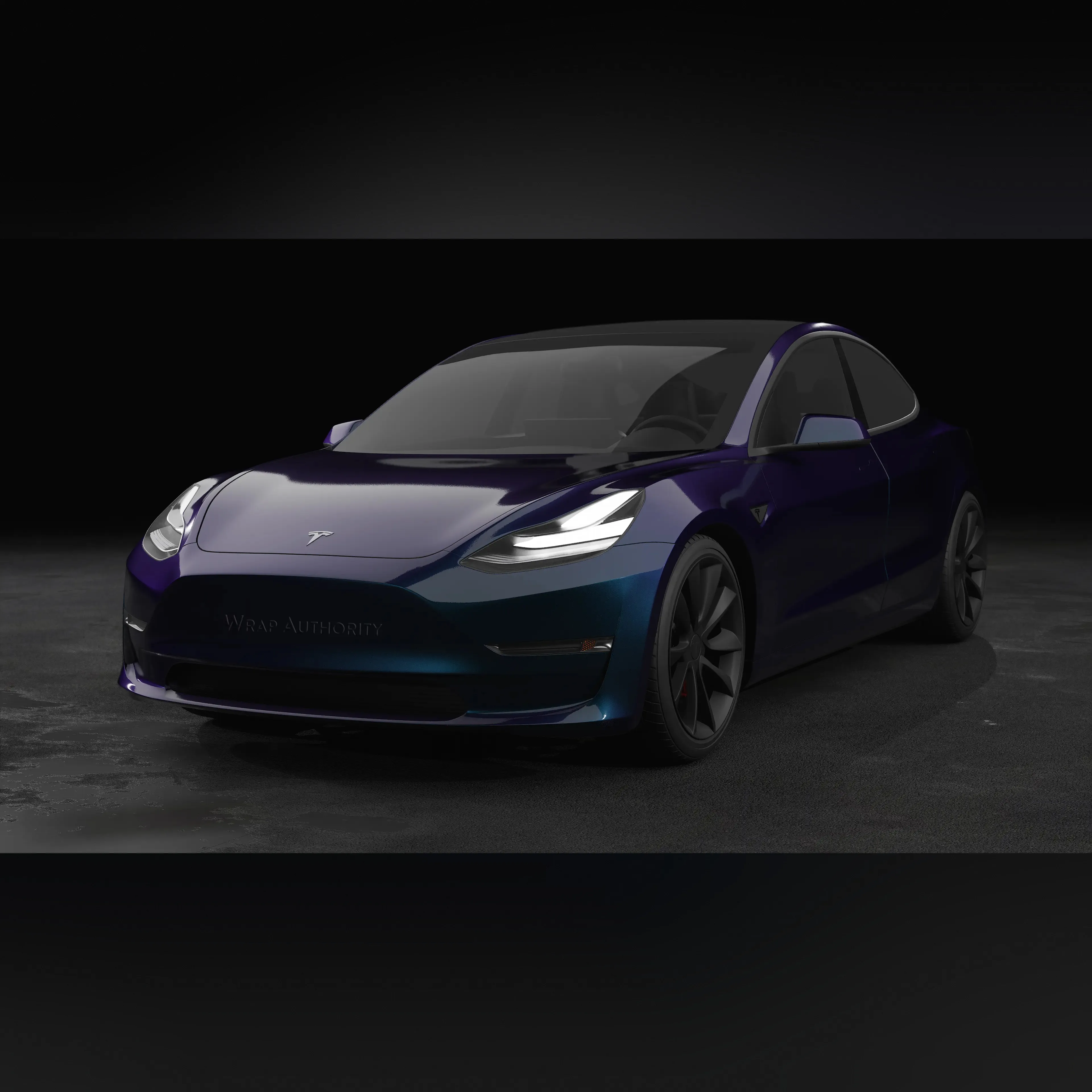 3M 2080 GLOSS FLIP DEEP SPACE VINYL WRAP | GP278