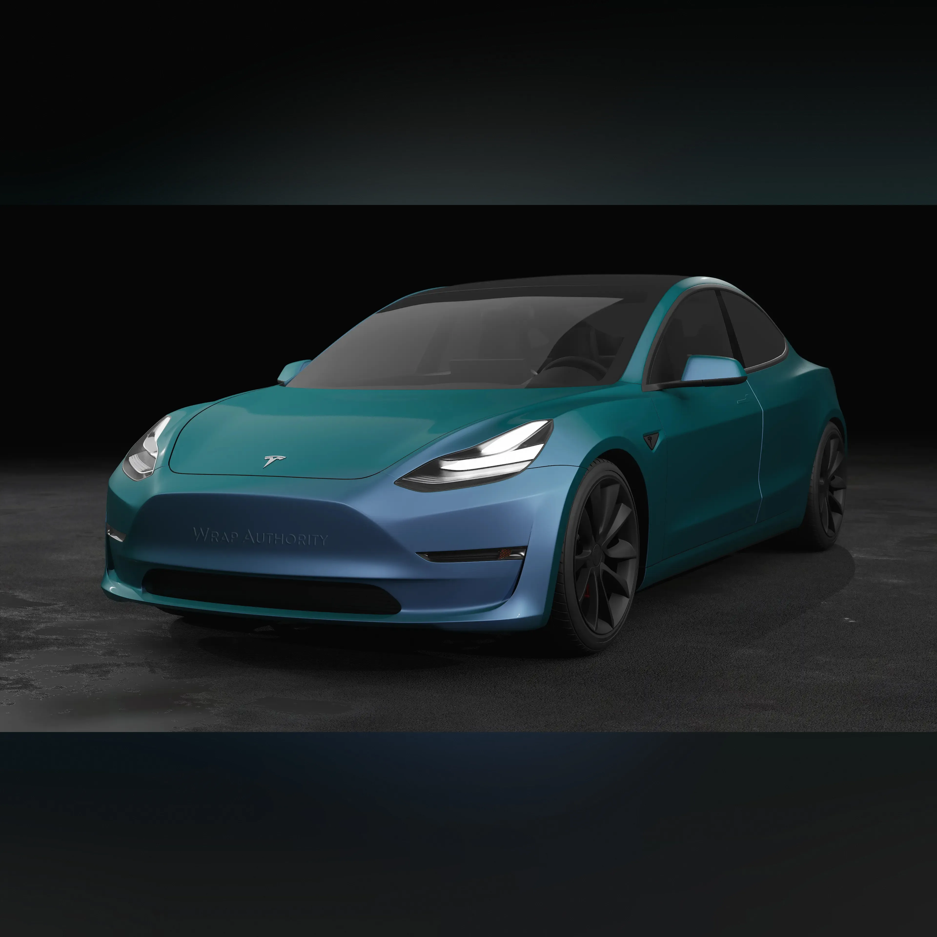 3M 2080 SATIN FLIP CARIBBEAN SHIMMER VINYL WRAP | SP276