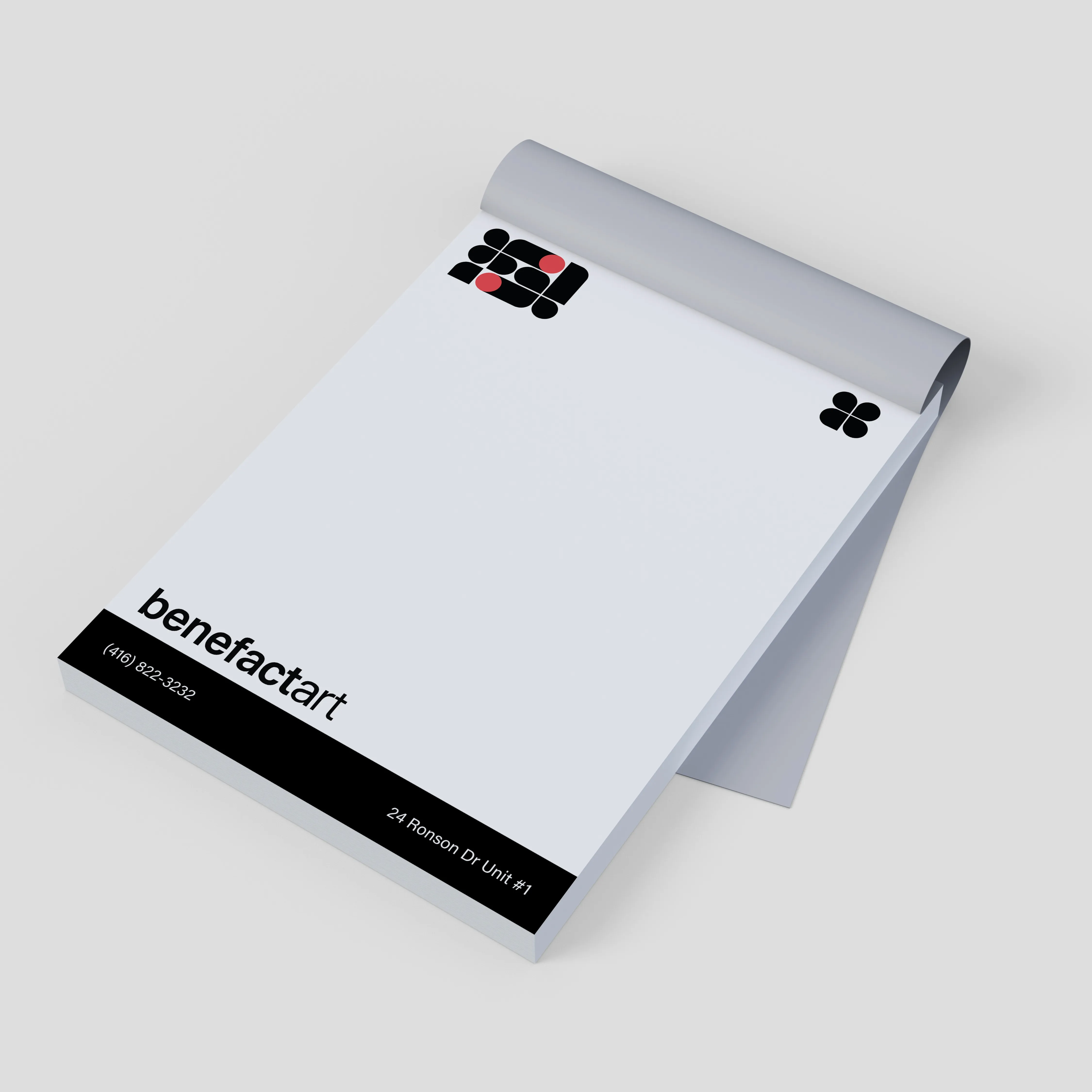 60lb Uncoated Notepads 50 Pages