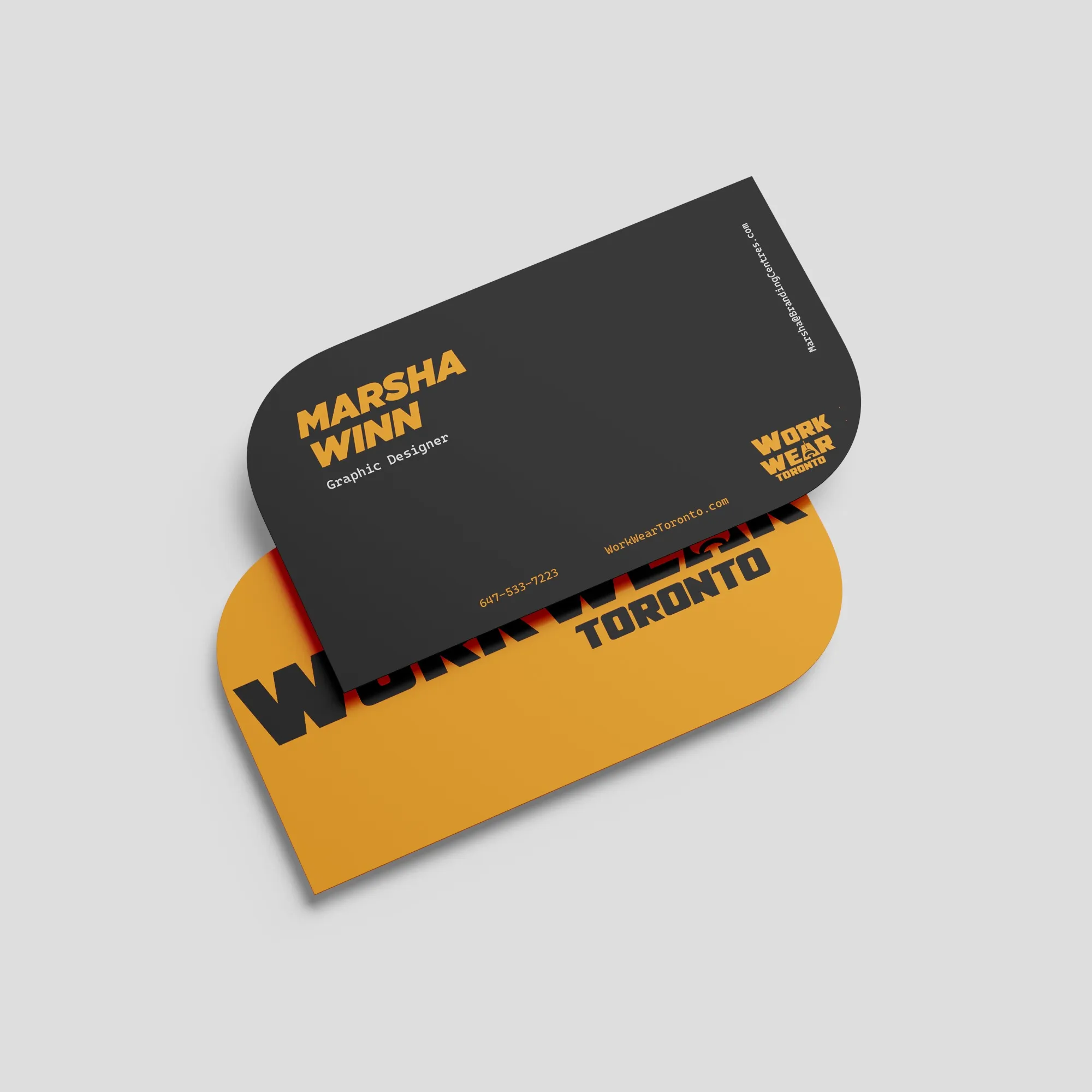Die Cut Business Cards