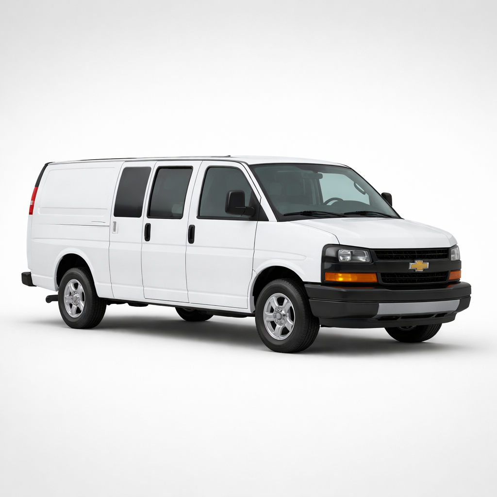 Chevrolet Express 1500/2500/3500 Window Van Wrap