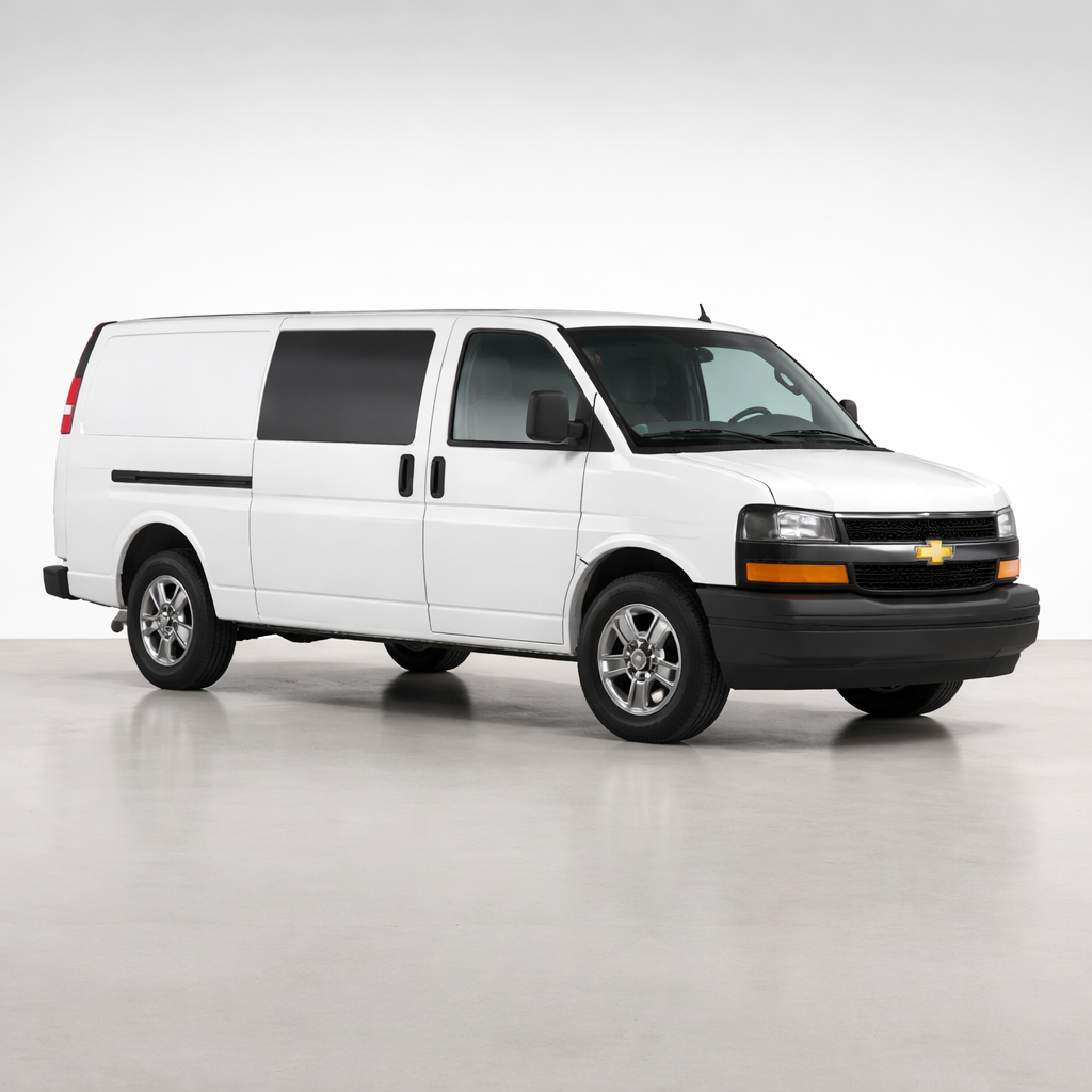 Chevrolet Express 1500/2500/3500 Panel Cargo Van Wrap