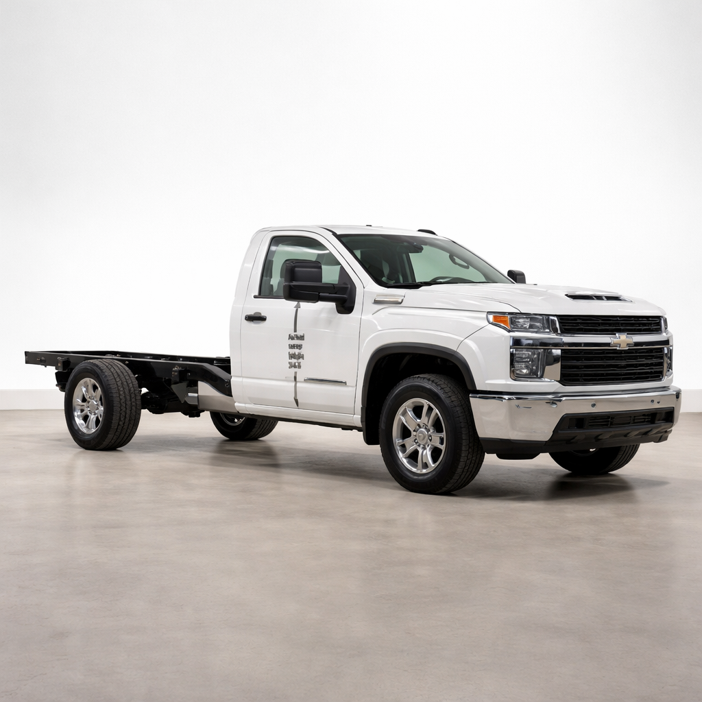 Chevrolet Silverado 3500 Chassis Cab Vehicle Wrap