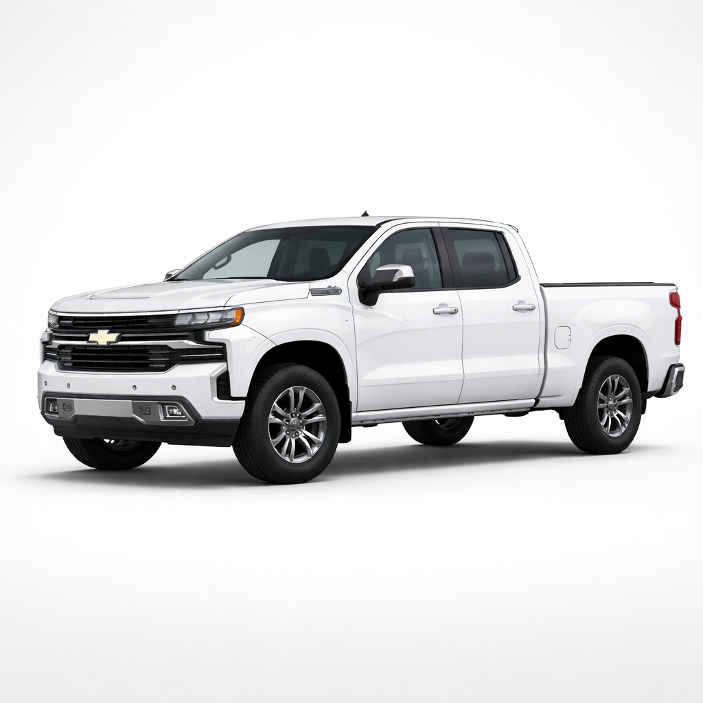 Chevrolet Silverado Double Cab Pickup Truck Wrap