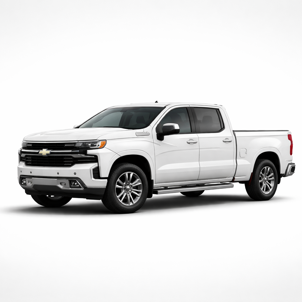 Chevrolet Silverado Crew Cab Truck Vehicle Wrap
