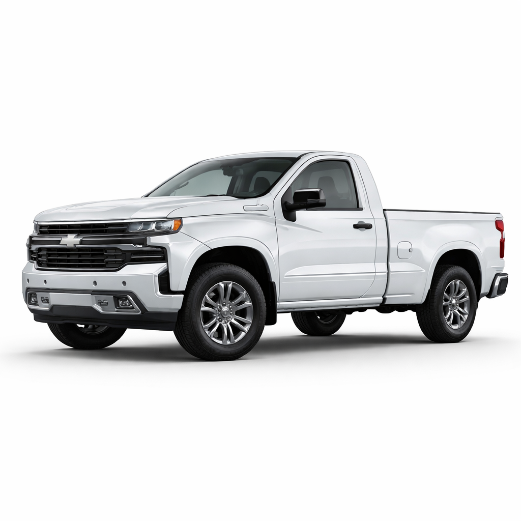 Chevrolet Silverado Double Cab Pickup Truck Wrap