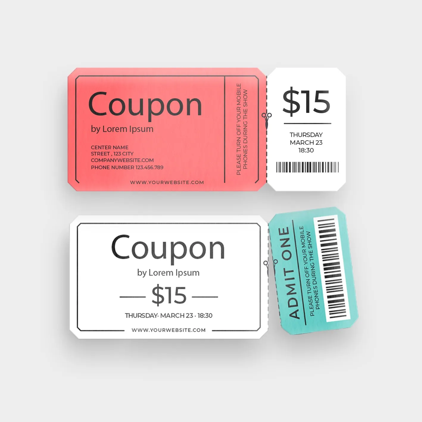 Enviro Uncoated Tear Cards