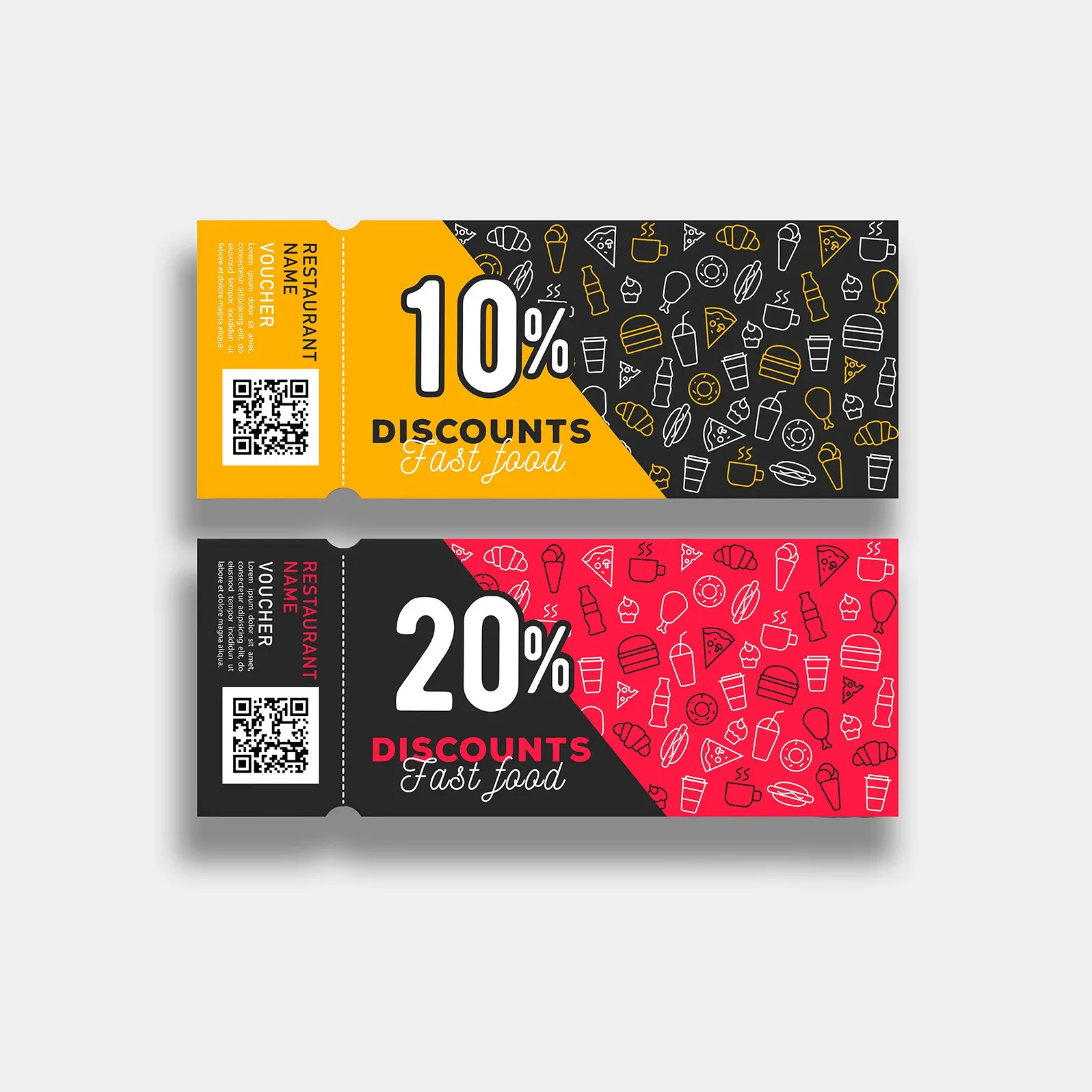 Matte Finish Tear Cards