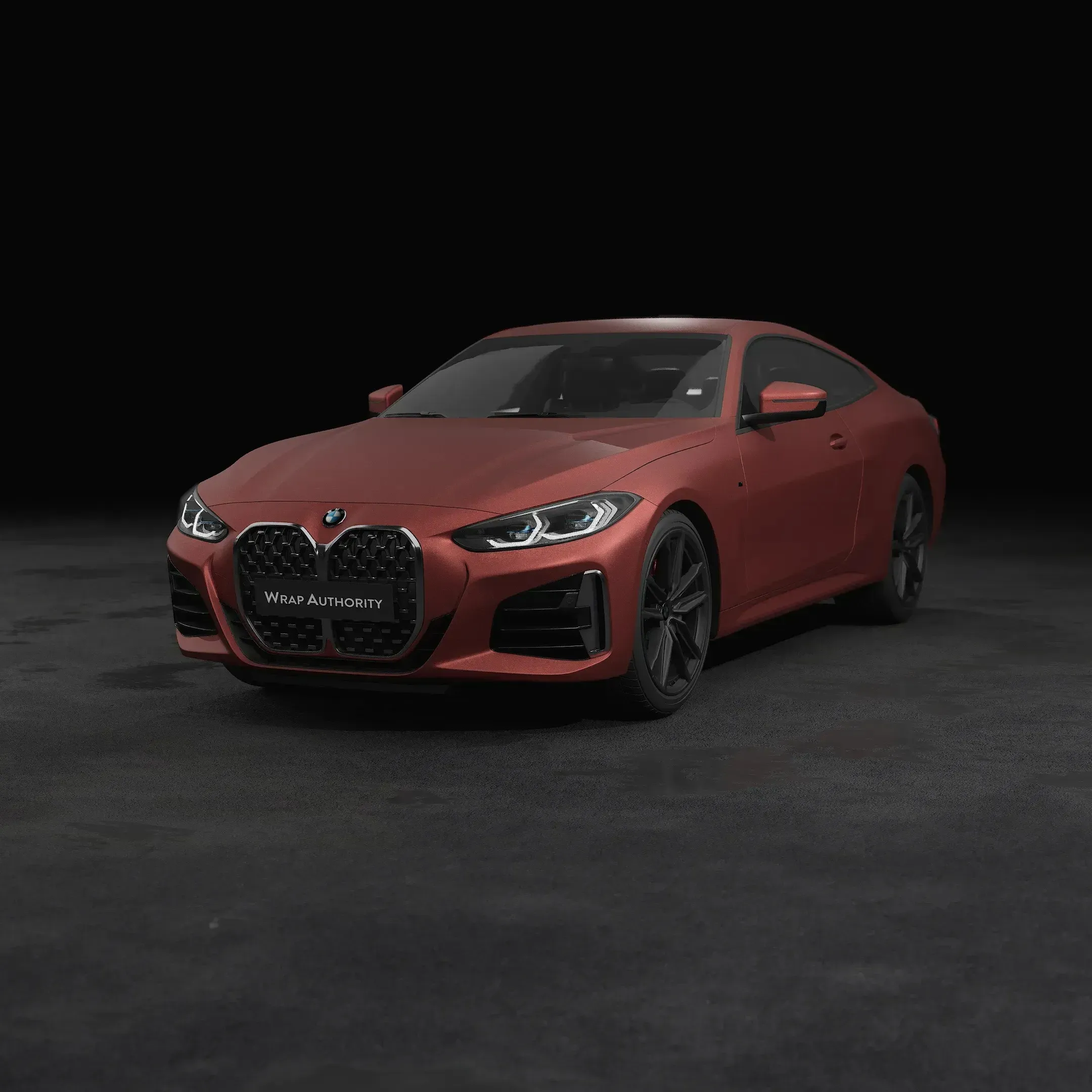 3M Red Metallic M203