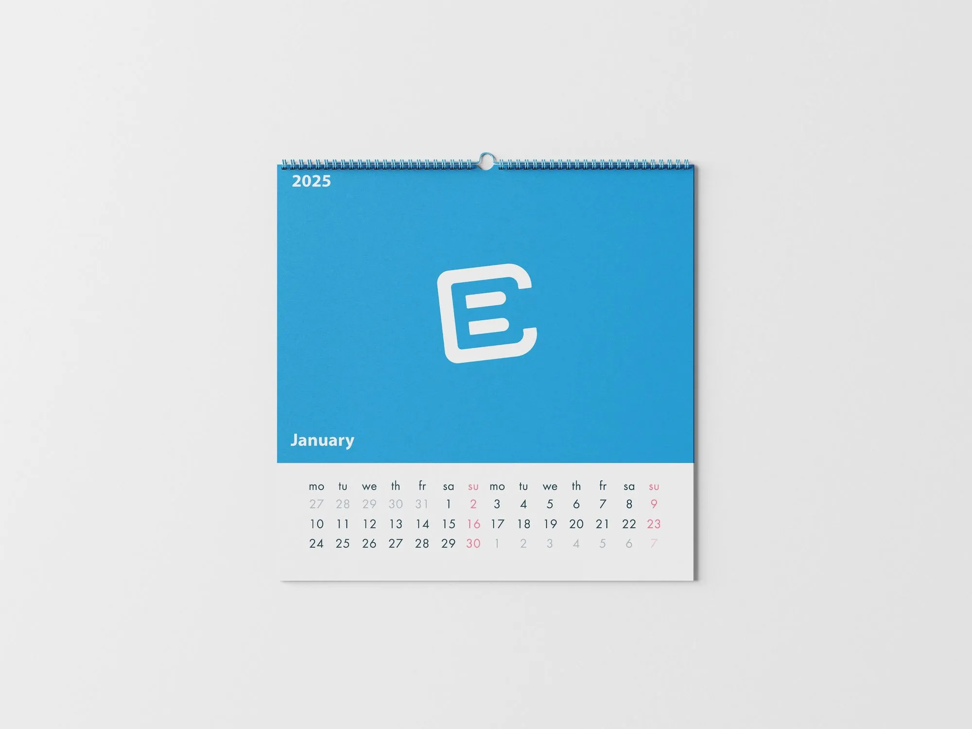 Wall Folding Calendar