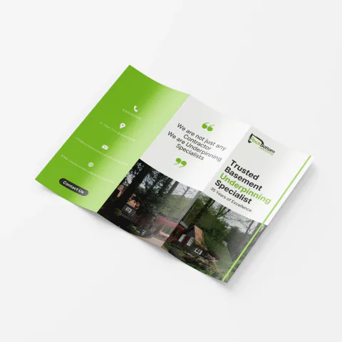 Brochure printed by Branding Centres