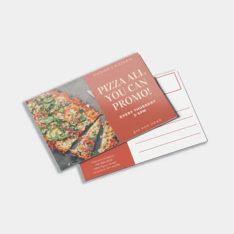 Postcard printed by Branding Centres