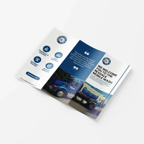 Brochure printed by Branding Centres